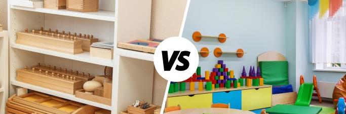 Choosing between Montessori PreSchool and Traditional PreSchool for your Child